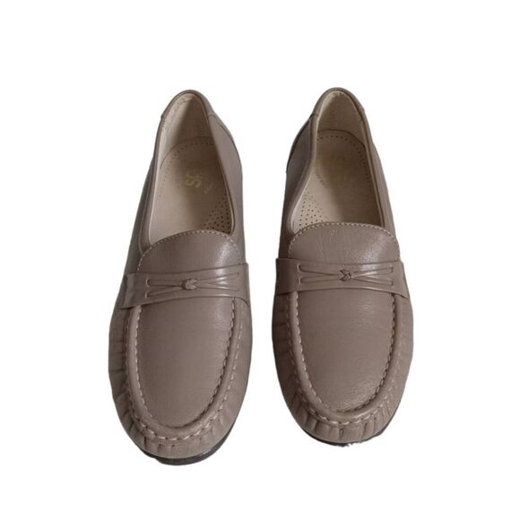 SAS Tripad Comfort Easier Leather Moc Toe Slip On Penny Loafers Women's Size 6.5 - Picture 1 of 15